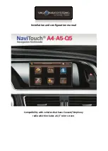 VAG-Navisystems NaviTouch Installation And Configuration Manual preview