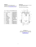 Предварительный просмотр 5 страницы Vag GA Industries 939SS Installation, Operation And Maintenance Manual