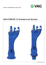 Vag HYDRUS G Operation And Maintenance Instruction preview