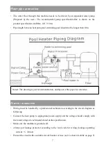 Предварительный просмотр 9 страницы Vagner Pool Rapid Series Installation And User Manual