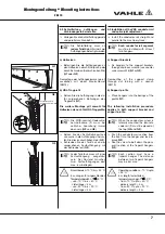 Preview for 7 page of Vahle VKS10 Mounting Instructions - Maintenance