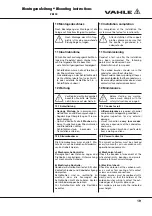 Preview for 19 page of Vahle VKS10 Mounting Instructions - Maintenance