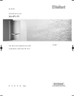 Vaillant aquaPLUS VUI 362-7 Instructions For Use Manual preview