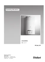 Vaillant atmoMAG 4/1 Z Series Operating Instructions Manual preview