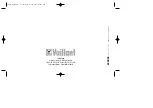 Preview for 106 page of Vaillant Vantage 120 Operating Instructions & Installation Instructions