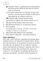 Preview for 4 page of Vaillant VRT 230 Operating and Quick Start Manual