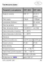 Preview for 7 page of Vaillant VRT 230 Operating and Quick Start Manual