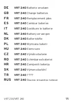 Preview for 23 page of Vaillant VRT 230 Operating and Quick Start Manual