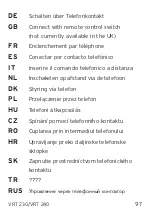 Preview for 25 page of Vaillant VRT 230 Operating and Quick Start Manual