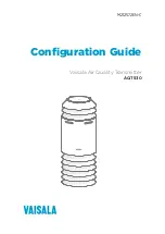Vaisala AQT530 Configuration Manual preview