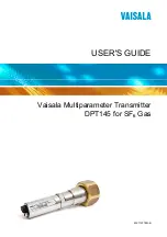 Vaisala DPT145 User Manual preview