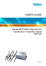 Vaisala DRYCAP DMT340 SERIES User Manual preview
