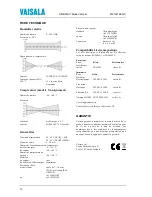 Preview for 12 page of Vaisala Humicap HMD60Y Operating Manual