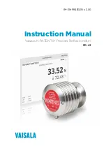 Vaisala K-PATENTS PR-43 Instruction Manual preview