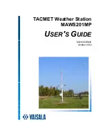 Vaisala TACMET MAWS201MP User Manual preview