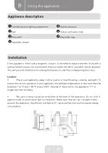 Preview for 6 page of VALBERG CNF 268 E WD B625C Instructions For Use Manual