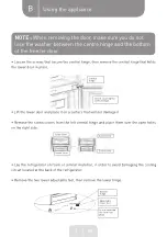 Preview for 8 page of VALBERG CNF 268 E WD B625C Instructions For Use Manual