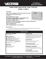 Valcom V-2003A Technical Specifications preview