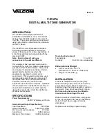 Valcom V-9927A Quick Start Manual preview
