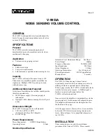 Предварительный просмотр 1 страницы Valcom V-9933A User Manual