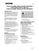 Предварительный просмотр 1 страницы Valcom V-9983 Instructions Manual