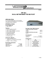Preview for 1 page of Valcom VIP-822 Manual