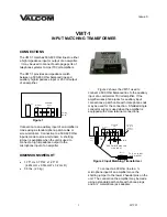 Valcom VMT-1 User Manual предпросмотр