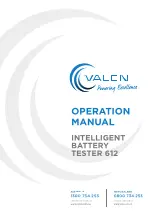 Valen 612 Operation Manual preview