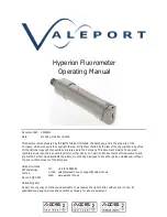 Предварительный просмотр 1 страницы Valeport Hyperion Operating Manual