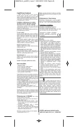 Preview for 41 page of VALERA SWISS'X 100 Series Operating Instructions Manual