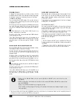 Preview for 8 page of Valet System One User Manual