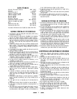 Предварительный просмотр 14 страницы Valex BS 600 Operating Instructions Manual