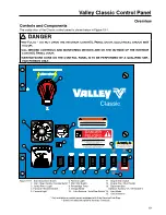 Предварительный просмотр 19 страницы Valley Classic Owner'S Manual