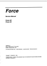 Valleylab Force 30 Service Manual preview