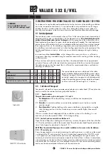 Preview for 4 page of Vallox 132 E Series Instructions For Use And Maintenance Manual