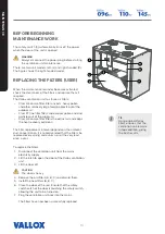 Предварительный просмотр 14 страницы Vallox 3722 Manual