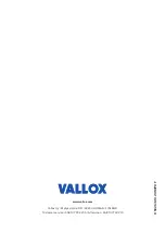 Предварительный просмотр 32 страницы Vallox 3722 Manual