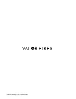 Предварительный просмотр 20 страницы Valor Fires 834 Installer And Owner Manual