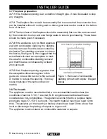 Предварительный просмотр 11 страницы Valor Fires 953 Installer And Owner Manual
