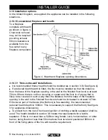Предварительный просмотр 14 страницы Valor Fires 953 Installer And Owner Manual