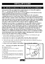 Preview for 28 page of Valor Heating BG C-1 Installer'S Manual