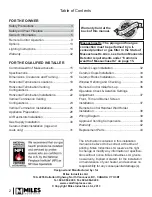 Preview for 2 page of Valor 530ILN Installation & Owner'S Manual