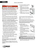 Preview for 6 page of Valor 530ILN Installation & Owner'S Manual