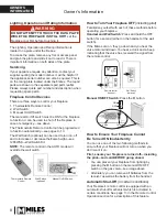 Предварительный просмотр 8 страницы Valor 530ILN Installation & Owner'S Manual