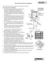 Preview for 25 page of Valor 530ILN Installation & Owner'S Manual