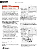 Preview for 6 page of Valor 650JN Installation & Owner'S Manual