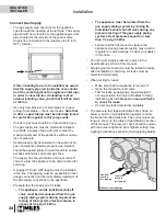 Preview for 34 page of Valor 650JN Installation & Owner'S Manual