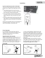 Preview for 43 page of Valor 650JN Installation & Owner'S Manual