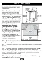 Preview for 7 page of Valor COALFLAME BR627 Installer'S Manual