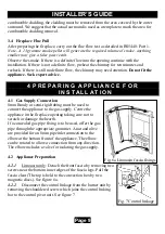 Preview for 9 page of Valor COALFLAME BR627 Installer'S Manual